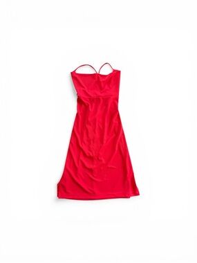Frederick's of Hollywood Vibrant Red Spaghetti Strap Mini Dress